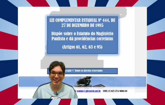 CURSO ONLINE PARA O CONCURSO DE SUPERVISOR DE ENSINO DE SP (2018)