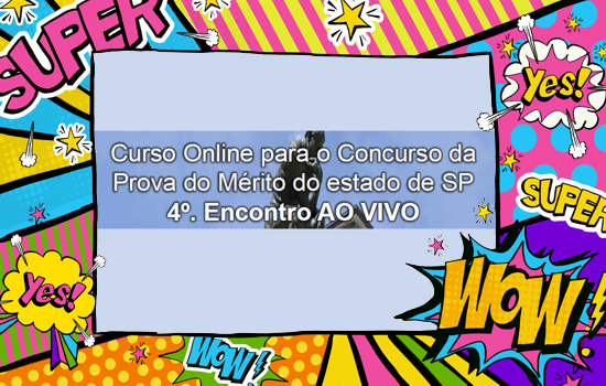 CURSO ONLINE PARA O CONCURSO DE SUPERVISOR DE ENSINO DE SP (2018)