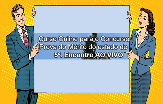 CURSO ONLINE PARA O CONCURSO DE SUPERVISOR DE ENSINO DE SP (2018)