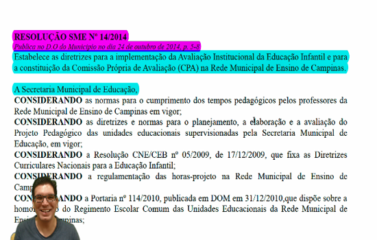 CAMPINAS - Resolução nº 14-2014 - Estabelece as diretrizes para da Avaliação Institucional