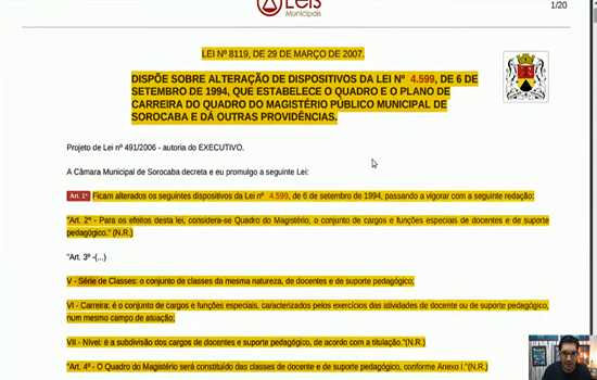 CURSO ONLINE PARA O CONCURSO DE SUPERVISOR DE ENSINO DE SP (2018)