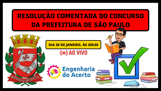 Resolução do Concurso da Prefeitura de São Paulo 2023 (Professor de Educação Infantil e Ensino Fundamental I)