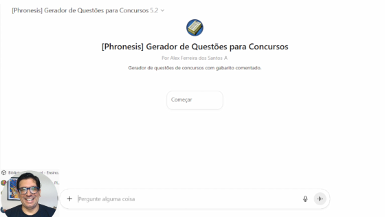 Agente GPT - Gerador de Questões de Concursos Públicos