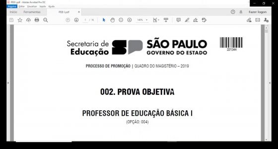 CURSO ONLINE PARA O CONCURSO DE SUPERVISOR DE ENSINO DE SP (2018)